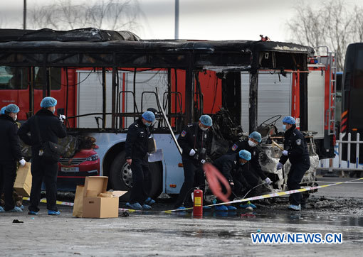 Chine : 14 morts et plus de 30 blessés dans l'incendie d'un bus au Ningxia