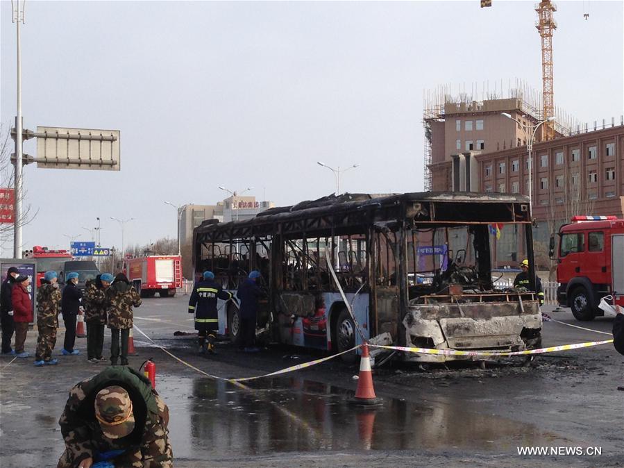 Le bilan de l'incendie dans le bus au Ningxia s'alourdit à 17 morts