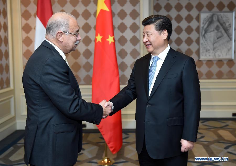 La Chine encourage les entreprises à participer à des projets d'ampleur en Egypte