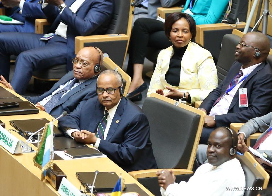 Clôture du 26e sommet de l'Union africaine en Ethiopie