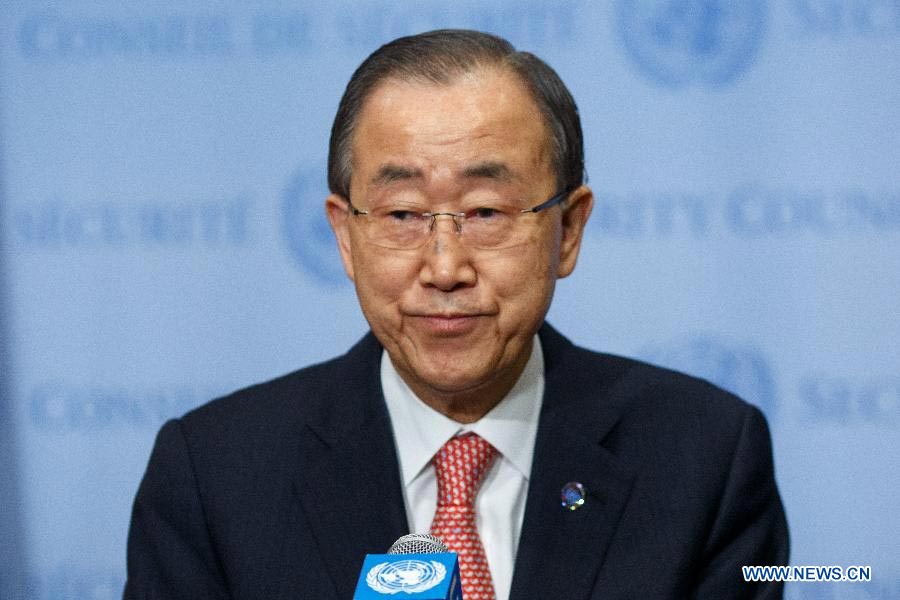 Ban qualifie l'ancien chef de l'ONU Boutros-Ghali d'