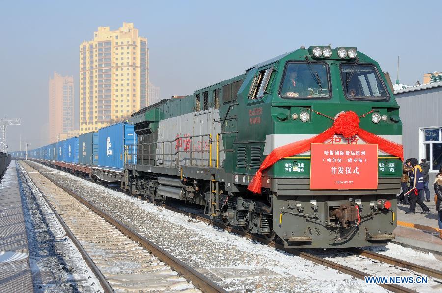 Nouvelle voie ferroviaire marchande entre la Chine et la Russie