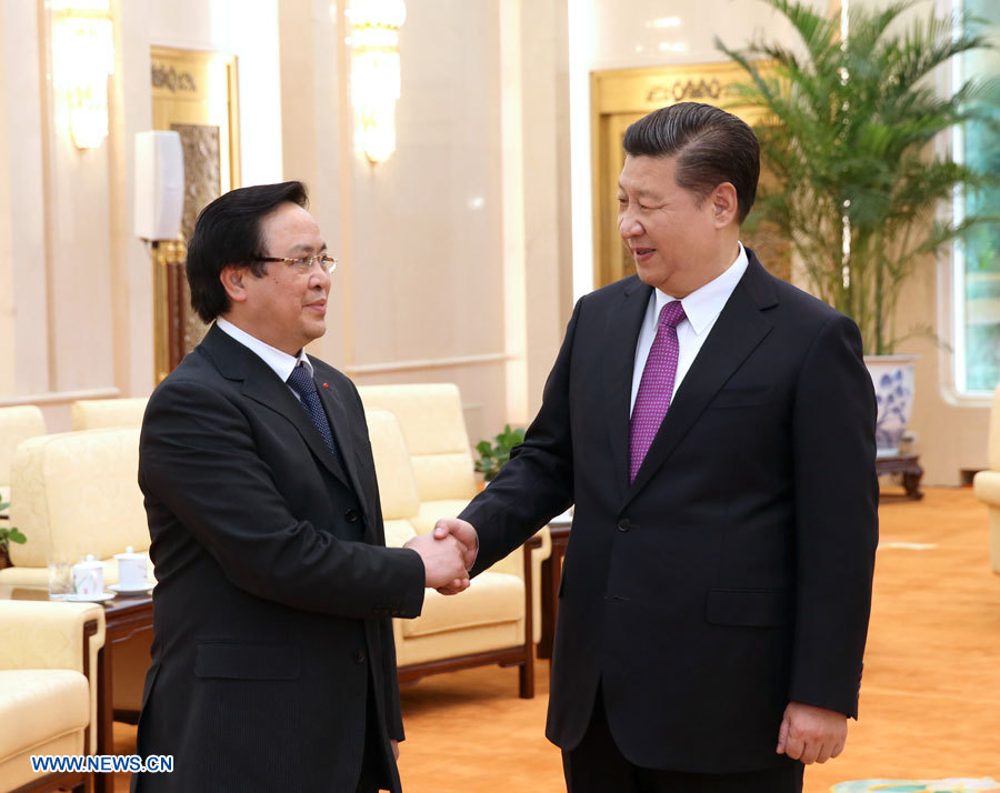 Xi Jinping rencontre un envoyé spécial du chef du Parti communiste vietnamien