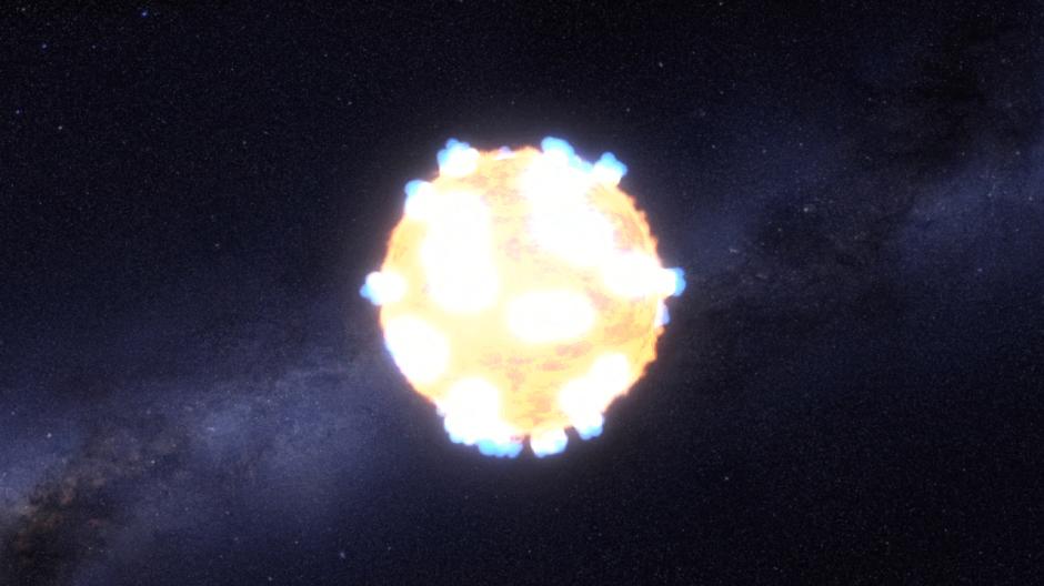 Des images inédites et spectaculaires d’une explosion stellaire 