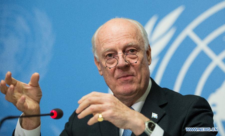 Négociations sur la Syrie : l'émissaire de l'ONU confirme une liste de 12 principes de base