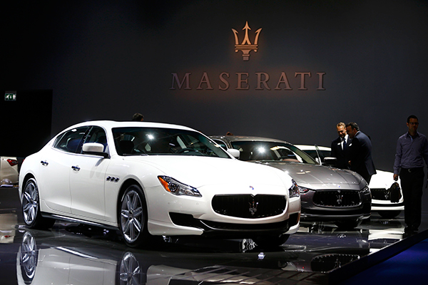 Rappel en Chine de 20 842 véhicules Maserati défectueux