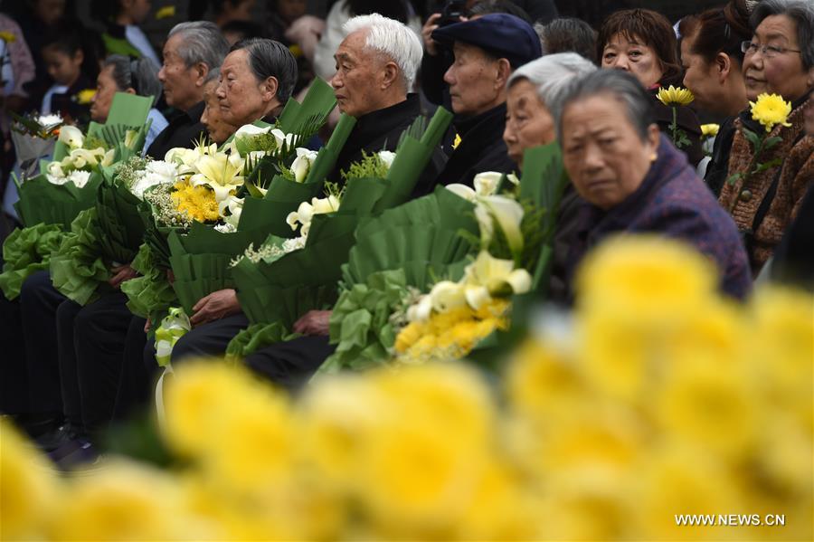Chine : hommage aux victimes du Massacre de Nanjing