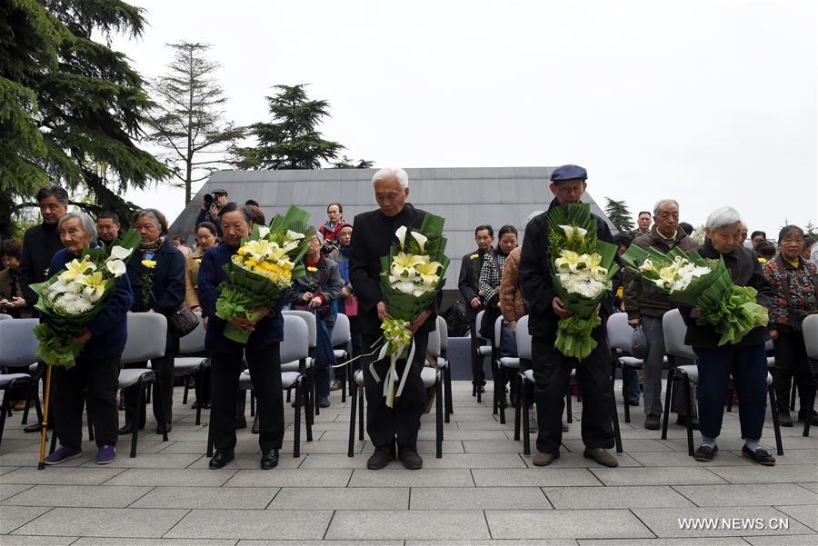 Chine : hommage aux victimes du Massacre de Nanjing