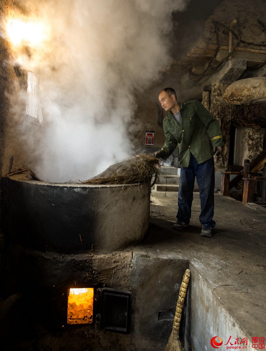 Un atelier centenaire d’extraction d’huile vierge à Xi’an