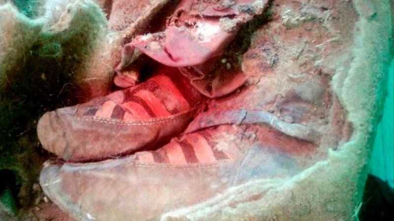 Découverte d’une momie vieille de 1 500 ans portant des « Adidas » en Mongolie