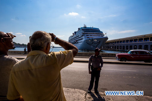 Voyage historique du premier navire de croisière américain à Cuba depuis des décennies