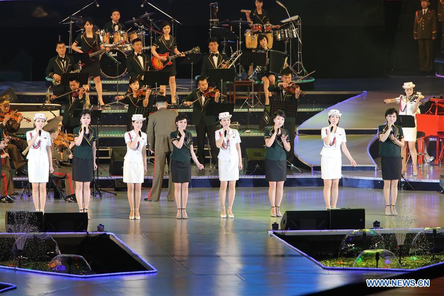 Un spectacle a été organisé à Pyongyang à l'occasion de la fin du Congrès du Parti des travailleurs de Corée