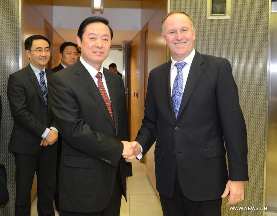 La Chine et la Nouvelle-Zélande s'engagent à promouvoir les relations bilatérales