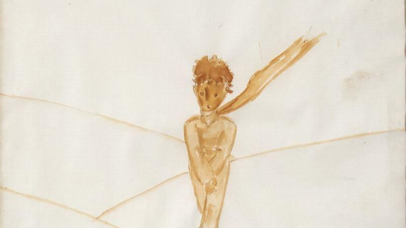 Une aquarelle originale de la première édition du Petit Prince vendue pour 133 000 Euros à Paris