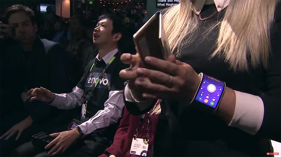 Lenovo propose un smartphone et une tablette à écran pliable