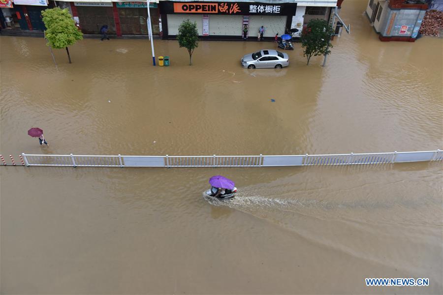 Chine : inondations au Guangxi