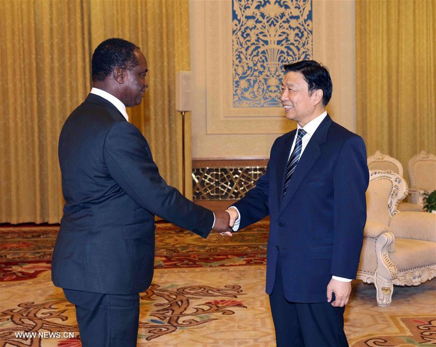 Le vice-président chinois rencontre le ministre des Affaire étrangères de la Sierra Leone