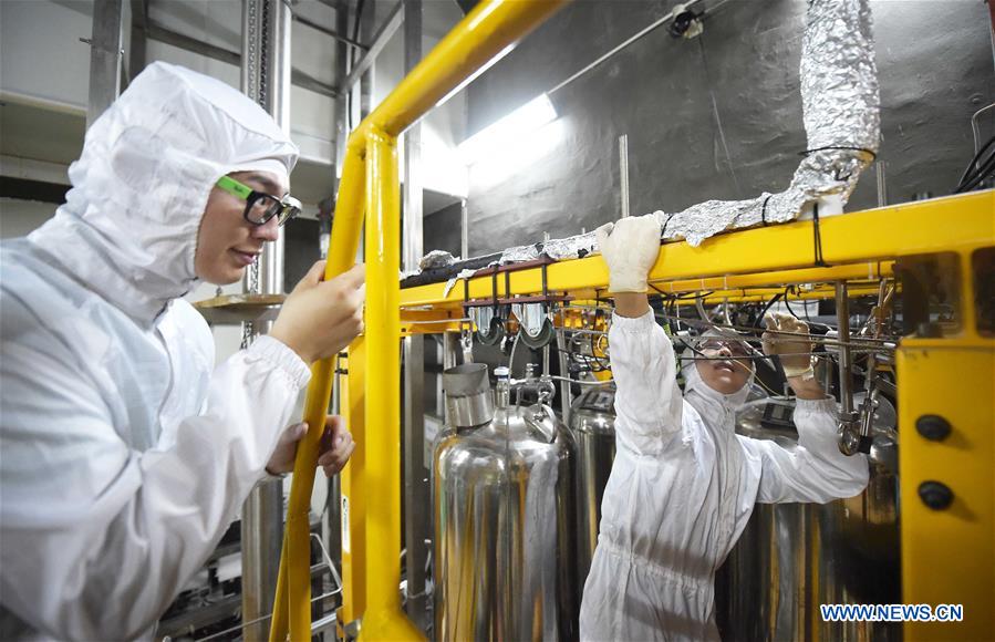 La Chine développe la capacité du détecteur de la matière noire