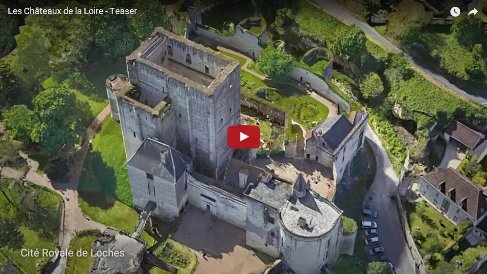 Visite virtuelle des châteaux de la Loire sur Google