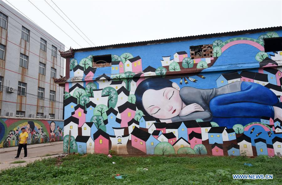 Chine : un village de graffitis