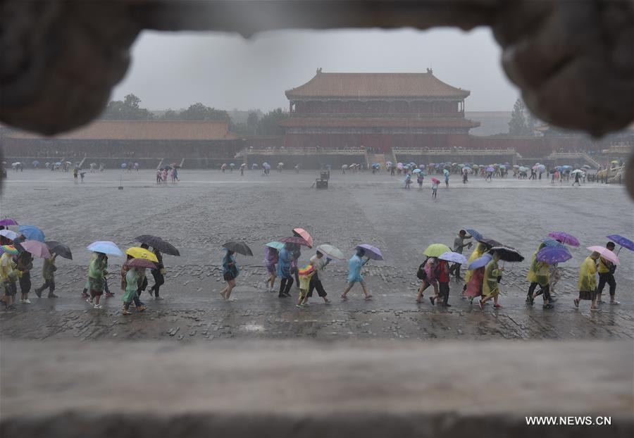Beijing renouvelle son alerte aux pluies torrentielles