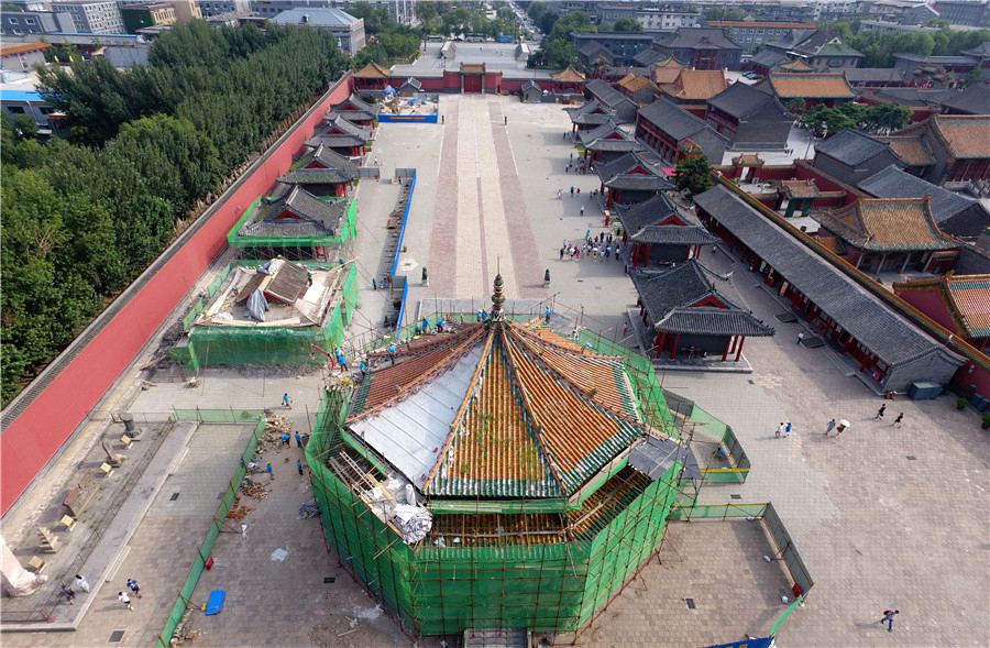 Le Palais impérial de Shenyang fait peau neuve 