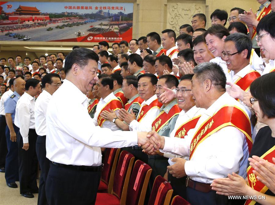 Xi Jinping appelle à redoubler d'efforts pour renforcer la solidarité entre l'armée et le peuple
