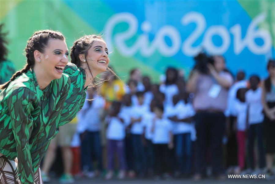 Brésil : village olympique à Rio