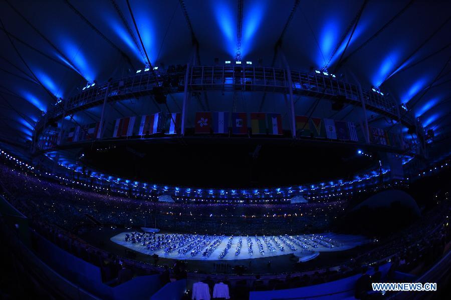En images : La cérémonie d'ouverture des JO de Rio 2016