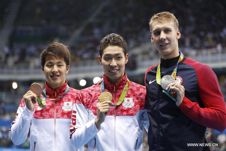 JO 2016/400m 4 nages: le Japonais Kosuke Hagino en or
