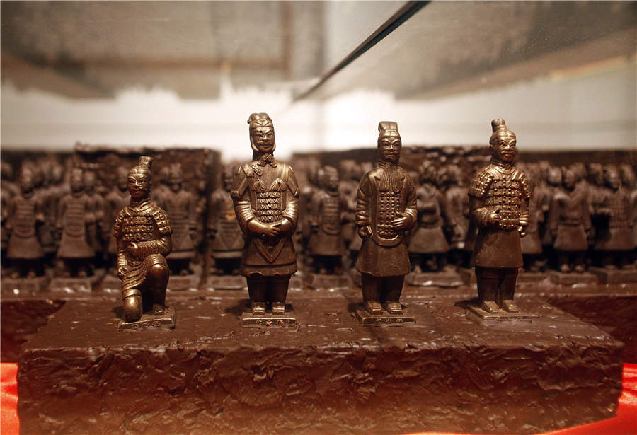 La ville de Xi'an et ses symboles en chocolat