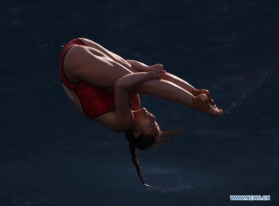 JO-2016/Plongeon : Shi Tingmao remporte l'or au tremplin à 3m dames