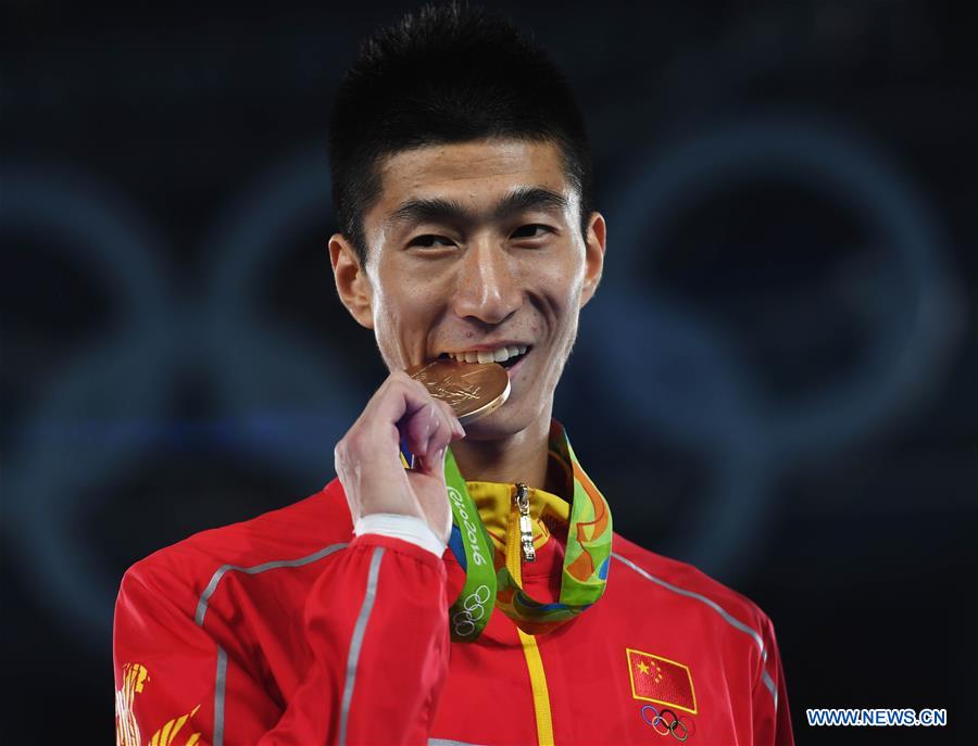 JO 2016 : le Chinois Zhao Shuai champion de taekwondo (catégorie des 58 kg messieurs)