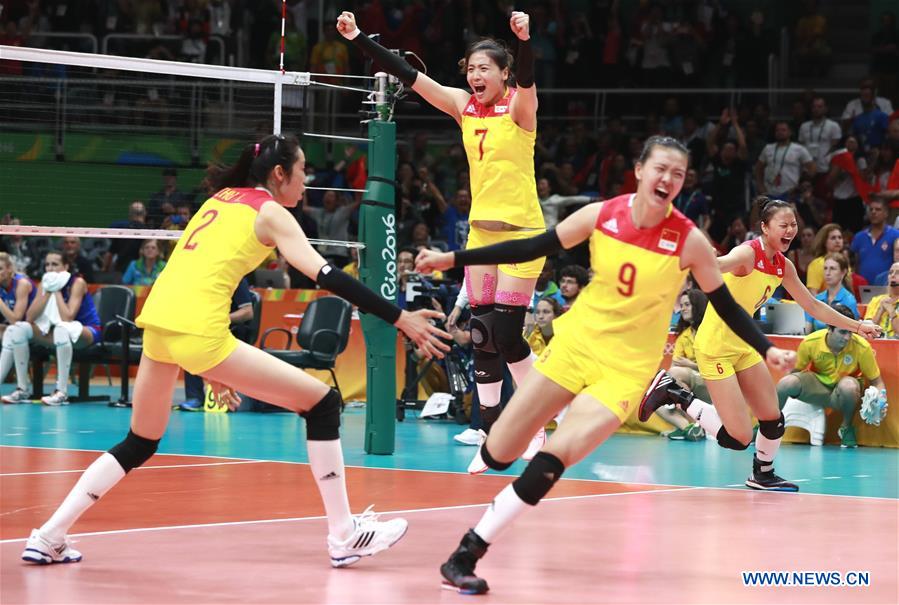 JO-2016/Volley-ball féminin: Les Chinoises remportent la médaille d'or