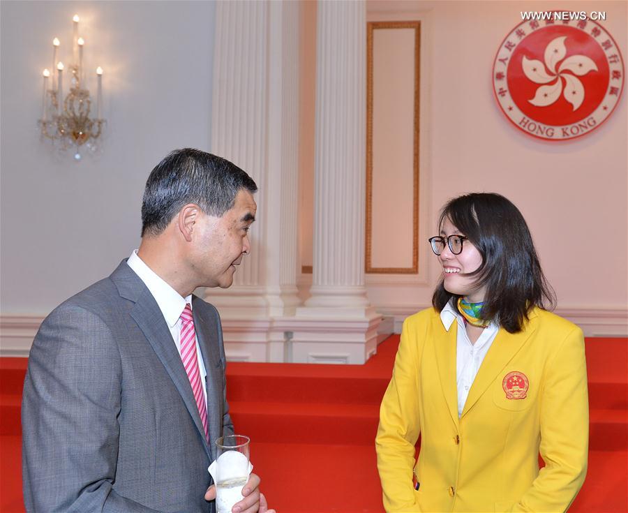 La visite d'athlètes olympiques de la partie continentale renforcera la passion des Hongkongais pour le sport