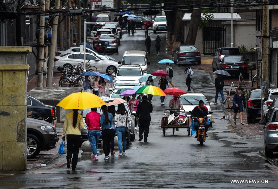 Le typhon Lionrock apporte des pluies torrentielles dans le nord-est de la Chine