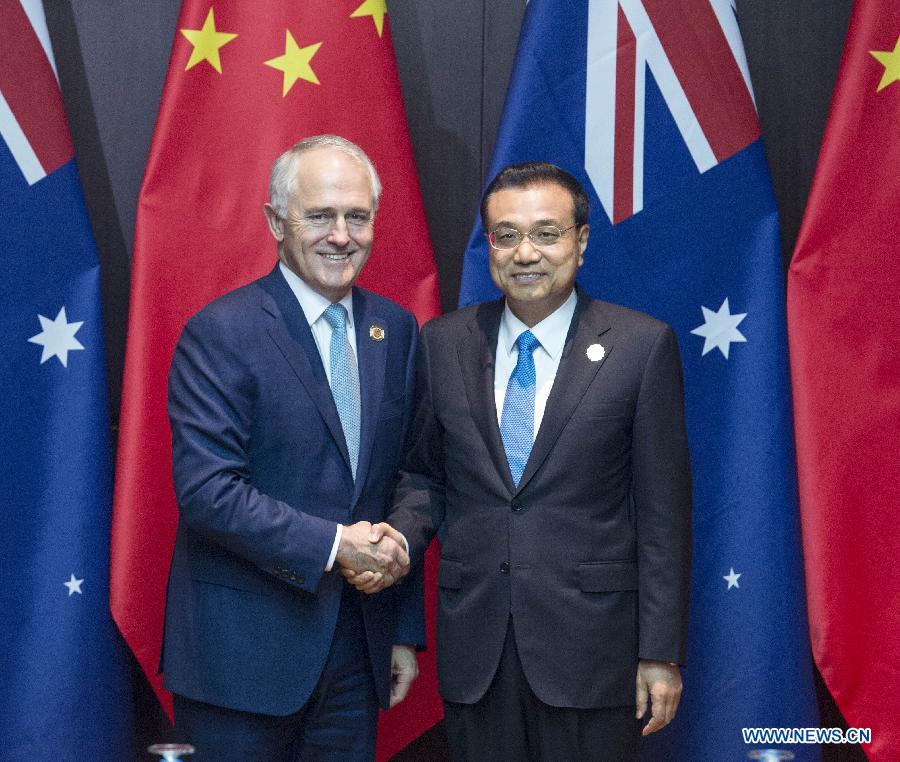 Le PM chinois appelle au soutien de l'Australie pour élargir le consensus avec l'ASEAN