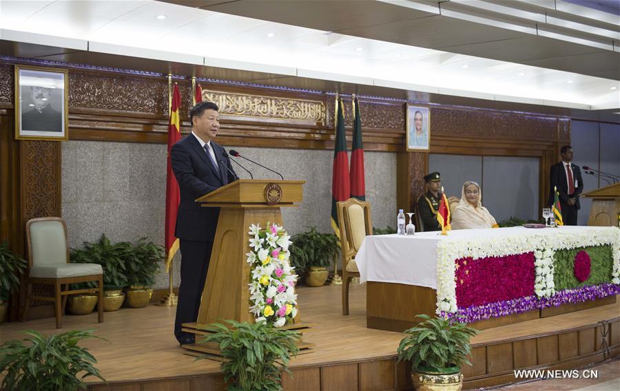 La Chine et le Bangladesh transforment leurs liens bilatéraux en un partenariat stratégique de coopération