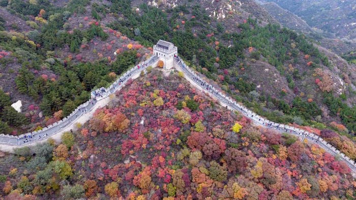 Un automne tout en couleur pour la Grande Muraille 