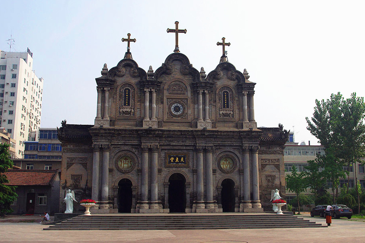 La cathédrale de la rue Wuxing à Xi'an