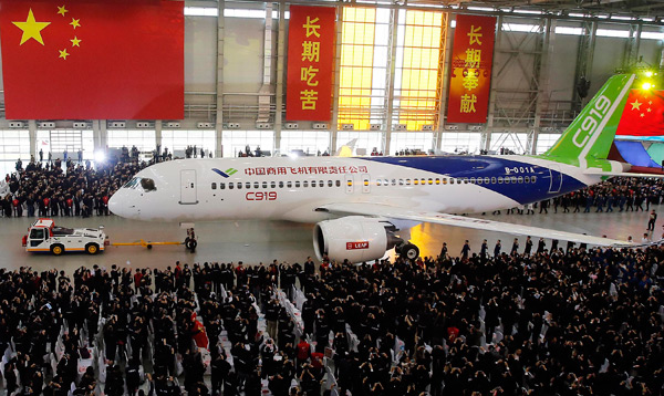 Le C919 va donner une impulsion à l'aviation chinoise