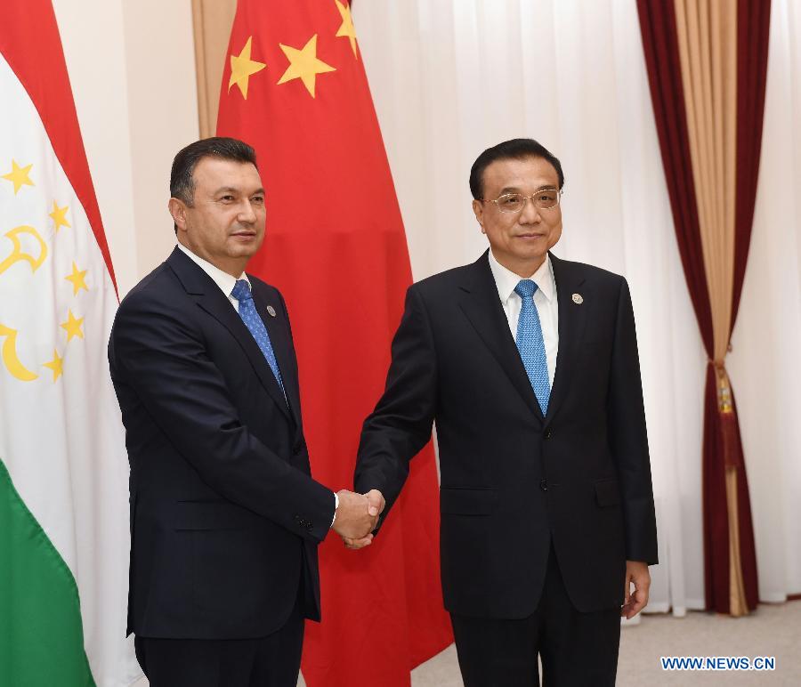 La Chine est prête à renforcer la coopération avec le Tadjikistan