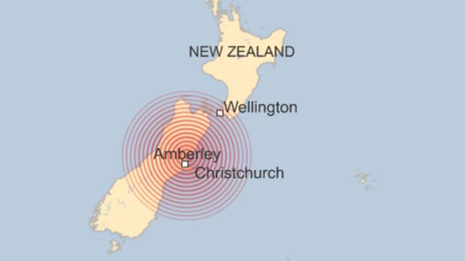 La Nouvelle-Zélande touchée par un tremblement de terre et un tsunami