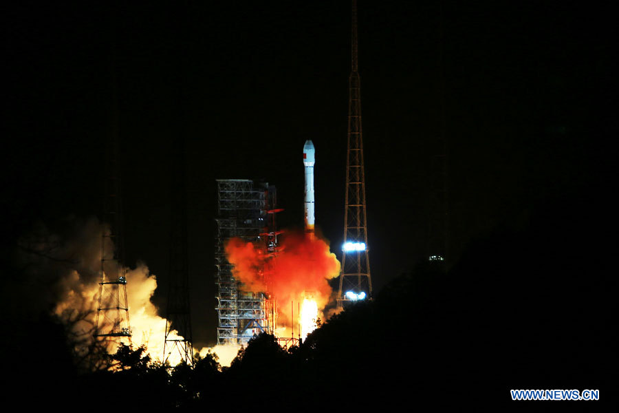 La Chine lance son 4e satellite de retransmission de données