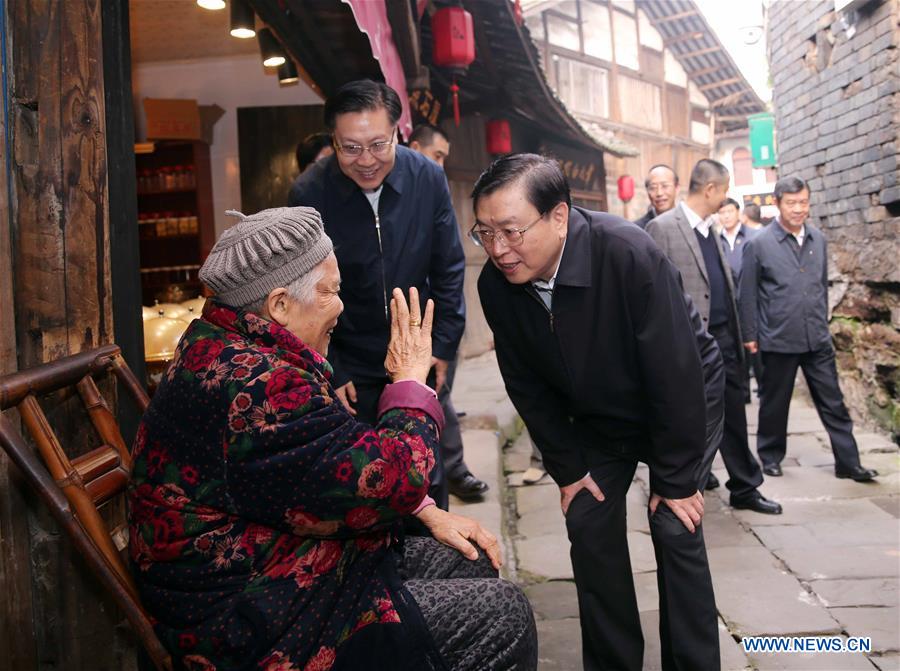 Chine : Zhang Dejiang met l'accent sur la réflexion lors de l'élaboration du Code civil