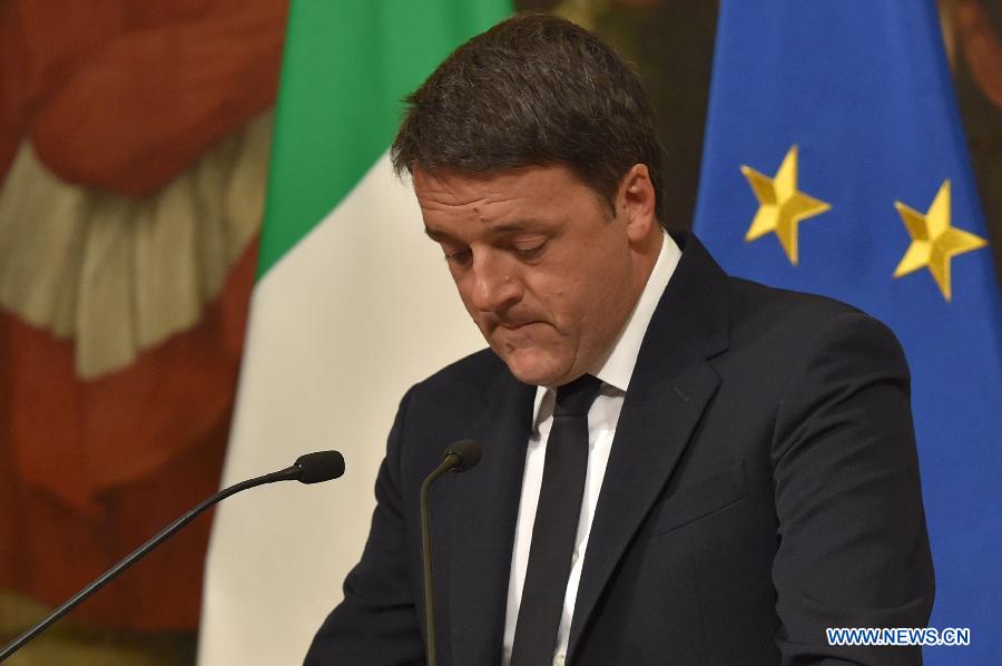 Le PM italien annonce sa démission après le rejet de la réforme constitutionnelle