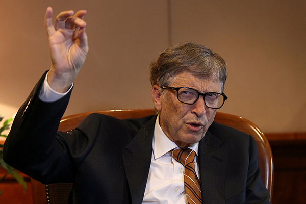 Bill Gates, ancien PDG de Microsoft. [Photo/Agences]