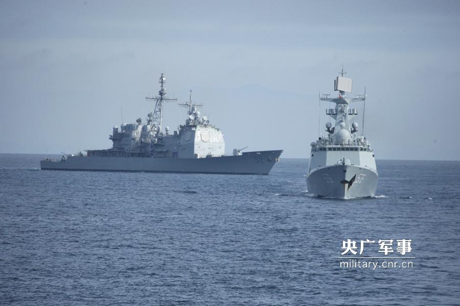 Exercice commun entre les marines chinoise et américaine à San Diego