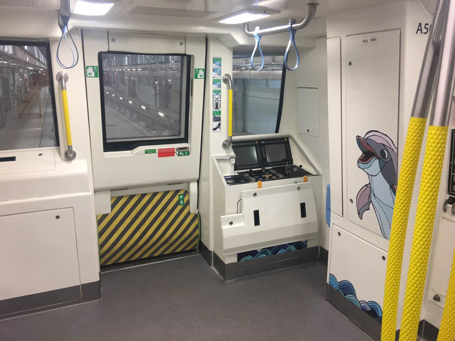 La première ligne de métro sans conducteur développée par la Chine va ouvrir à Hong Kong