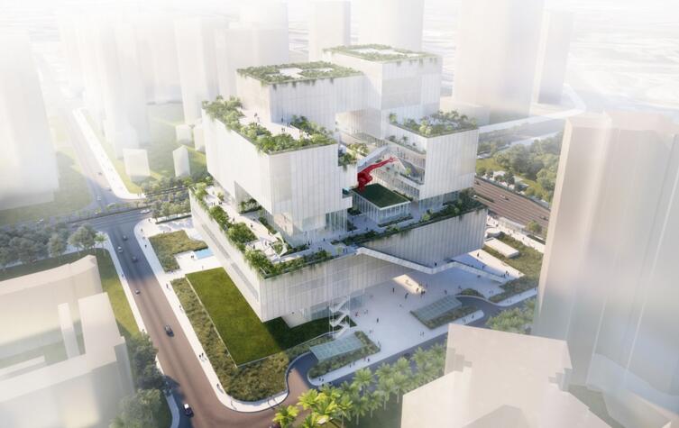 Le centre culturel de Shenzhen conçu par des Français